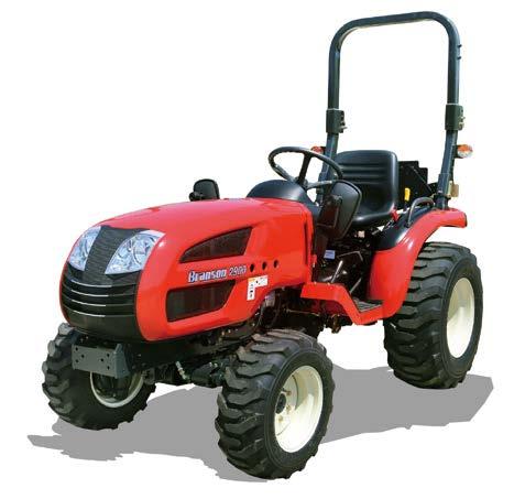 BRANSON tractor 00 Series 00 / 00(h) / 900(h) / 00(h) complied with two