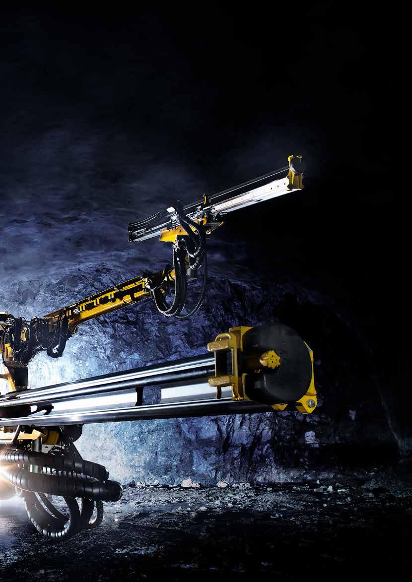 Boomer E3/E4 series Hydraulic face drilling rigs for medium