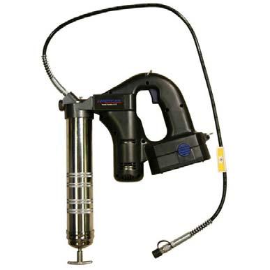 18V 2) Professional grade 18-volt battery-operated grease gun Includes 42 whip hose or 18-24 rigid tube