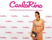 Event highlights were the launch of Carlo Rino s 2012 Collection as well as the appointment of Ms Minh Hang, Award Winning Actress/ Singer from the popular reality show Dancing with The Stars 2012,