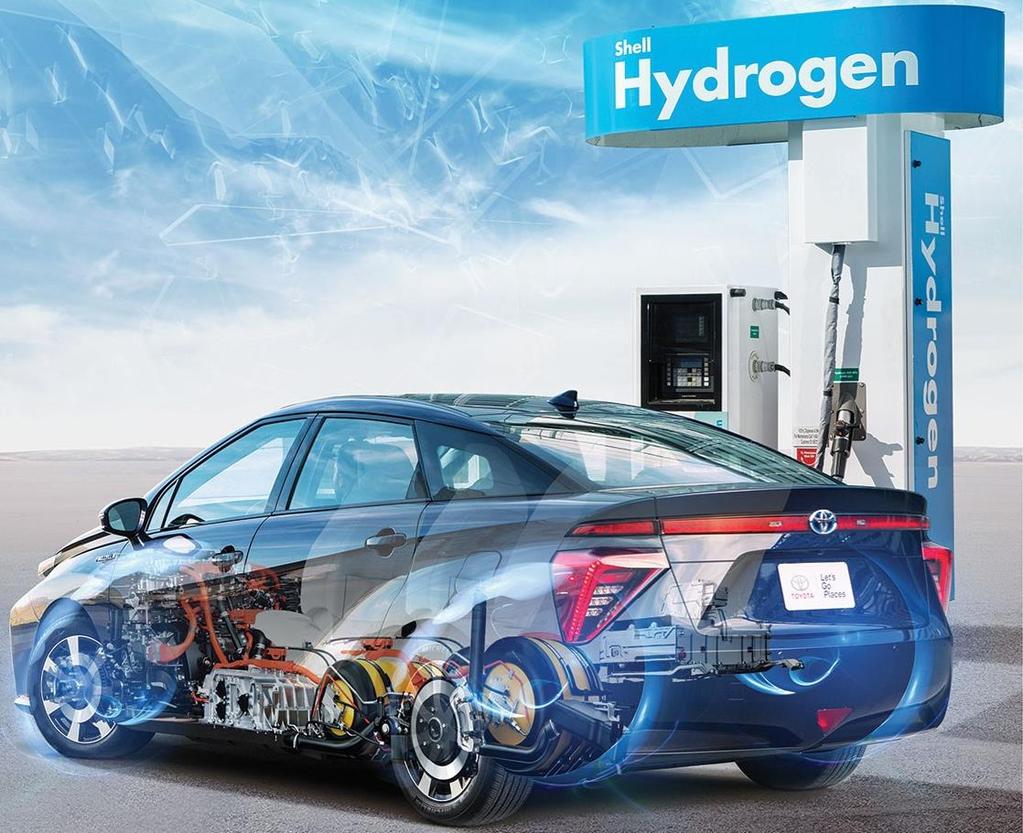 Towards Hydrogen + Advantages pro-ecological fuel huge resources -