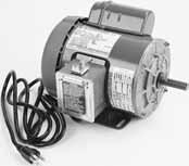 Woodworking/Power Tool, Single Phase Totally Enclosed, Rigid Base Replacement motors for table saws, planers, lathes, and other equipment found in the woodworking and metalworking trades.