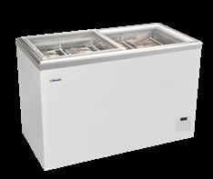 With this freezer you get the best guarantee to maintain the desired
