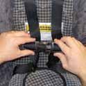 Child Seat Functions Chest Clip Fastening the Chest Clip: Fasten the chest clip by pushing the two halves together until a positive click is heard (Fig. A).