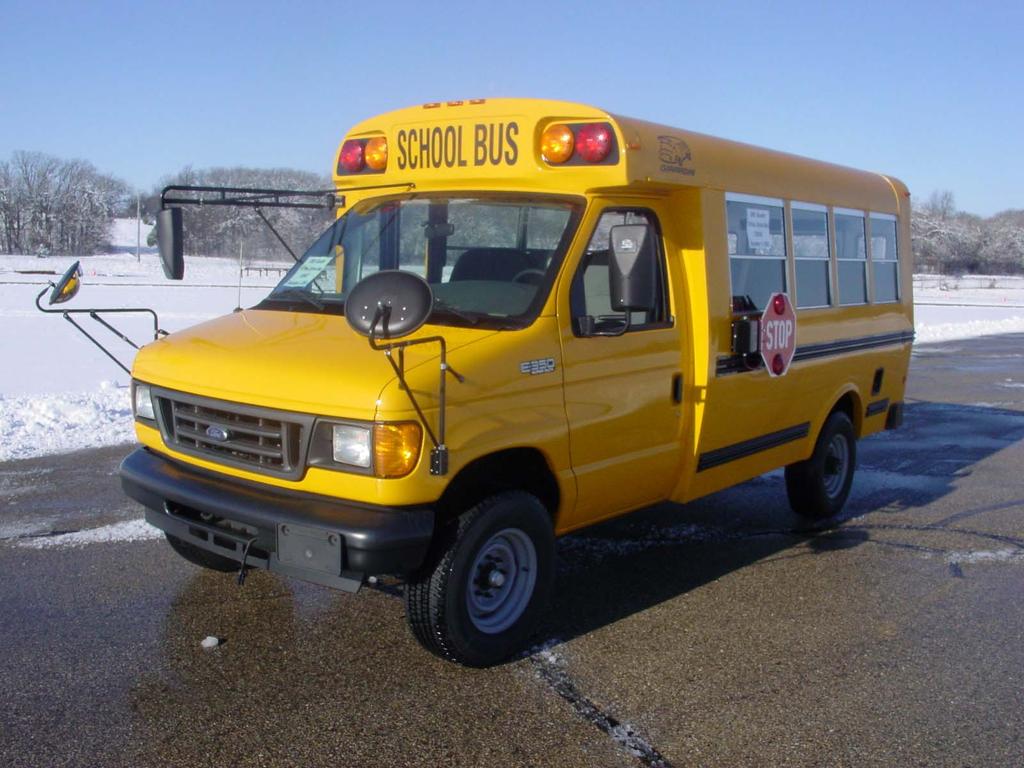 1 Test Vehicle: 2005 Girardin Minibus Procedure: FMVSS 111