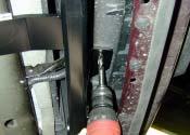 10. On each side, use the upper mounting point of the main receiver brace (the