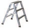 Aluminum Sawhorse MUSTANG Aluminum Sawhorse Flat-Top Heavy-duty aluminum extrusion Double Solid rivet construction Non-slip feet Heavy-duty spreaders for long trouble-free use Folding compact design