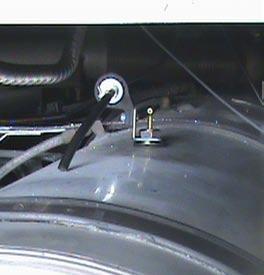 Then complete drilling the 1 hole. See diagram A. Option: When possible drill holes in the fuel sender block off plate.