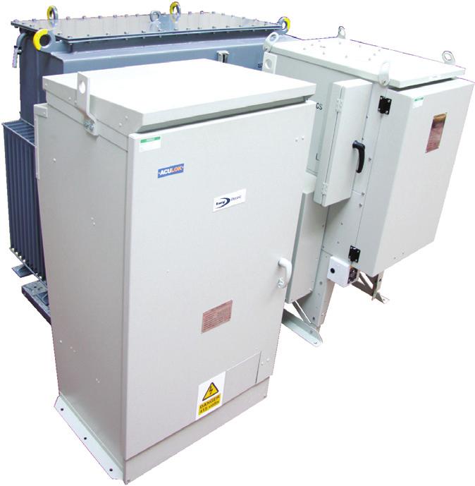 AcuLok TMO Transformer Mounted Low Voltage Distribution Cabinets featuring AcuLok Fuse Handle technology AcuLok TMO is a ground breaking development in transformer mounted LV distribution cabinets