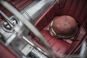 So it has a special racing history? Yes, indeed. In 1955, the car ran in the Mille Miglia, Le Mans 24 Hours, the Coppa d Oro delle Dolomiti and the Targa Florio, where it finished second in class.