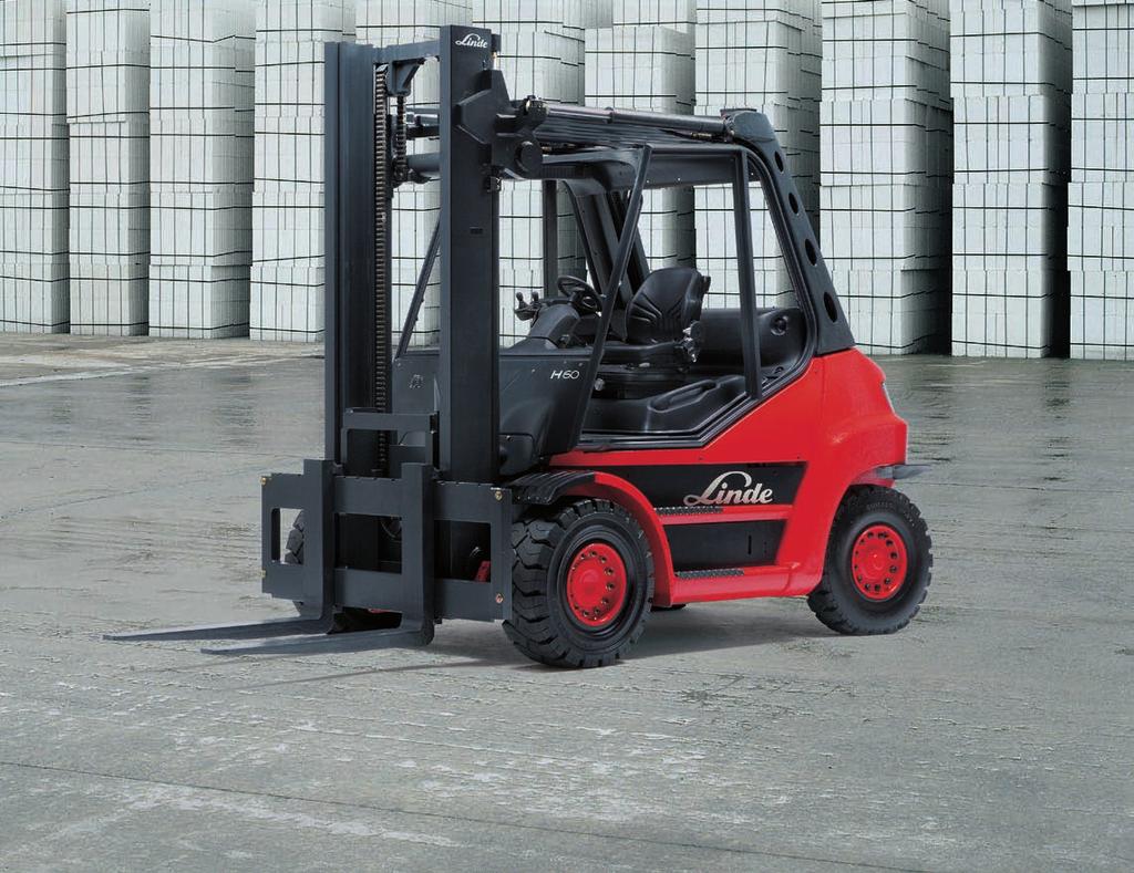 Diesel and LPG Forklift Trucks Capacity H50, H60, H70, H80, H80/900, H80/1100 SERIES 396 Safety With loads weighing up to 8,000, safety takes first priority.
