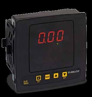 50/60 Hz Relay contact : 1 change over (10.9.1) EL+MCB Load current rating : 16A / 25A / 32A System voltage: 230V AC, 1 phase, 50Hz, Sensitivity : 3-50 ma, Tripping time: <30 ms.