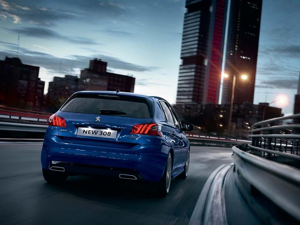 DRIVING PLEASURE New PEUGEOT 308 is technically advanced to deliver exemplary behaviour on