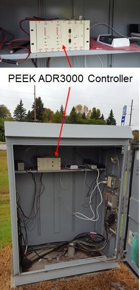 Figure 2.4(a) illustrates the PEEK ADR3000 1 controller inside the cabinet. As illustrated in Figure 2.