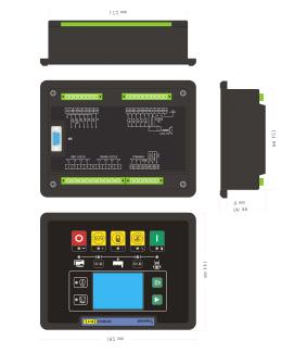 Other brands of control modules are available.harsen,datakom,comap etc.