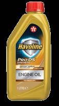 Low Phosphorus formulation helps protect three-way catalysts in emission control systems, helping to reduce exhaust emissions Havoline ProDS engine oils pro-actively protect the latest generation of
