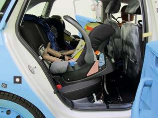 child s growth provide the best solutions for transporting the smallest passengers. Original ŠKODA child seats successfully passed the Euro NCAP tests.