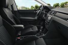 The Dynamic interior, with its exclusive sports seats in a special design and small leather