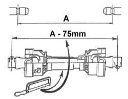 Attaching the Machine Link Type Stabilizer IMPORTANT: - Attachment of the machine to the tractor should always be performed on a firm level site.