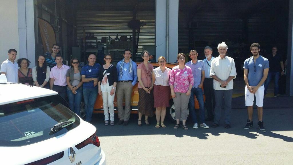 Figure 6: Participants to tests on the West pilot site in July 2016 InterCor France TestFest For the