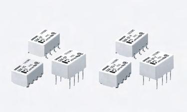 Surface-Mounting Relay with the World s Smallest Mounting Area and a Height of Only 5.2 mm ROHS compliant. Sub-miniature model as small as 5.2 (H) x 6.