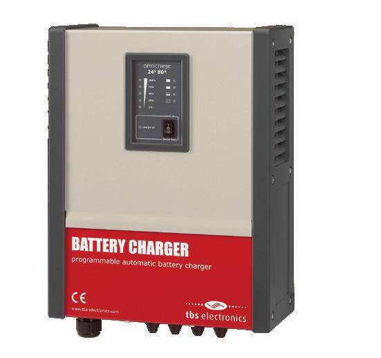 Combined with active All Omnicharge models are equipped PFC, the Omnicharge battery chargers with advanced temperature compensated charging programs for lead acid are very energy efficient.