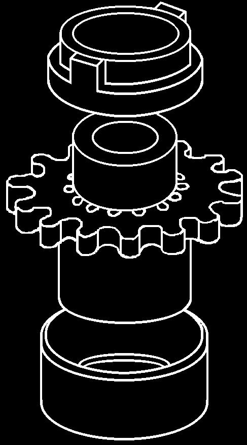 Ram can be operated manually by using the 5/16 hex socket on the motor sprocket (6, Fig.11). 4. Remove Drive Chain (5, Fig.11). 5. Unscrew all three drive sprockets (1, Fig.