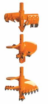 MD QUICK CHANGE UTILITY AUGERS 10" OAL Standard MD Flight Body Wind Up Lug Cast Alloy Steel Recessed Hub 9" Dish CONNECTIONS AUGER DIAMETERS 9" 10" 1" 1" 1" 18" 0" " 0" " CUT DIAMETER Cut diameter is