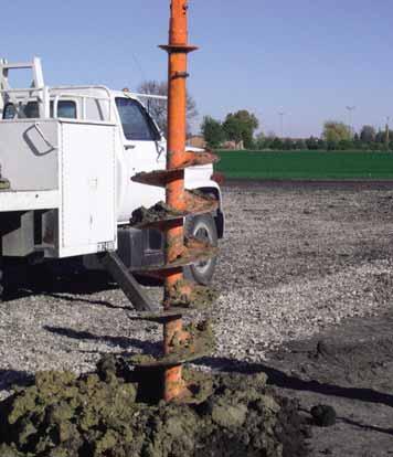 Patent Pending Flight Stabilizer Gusset DRILLING SOIL CONDITIONS: 1 HIGHLY RECOMMENDED clay 5 RECOMMENDED non- Seam Welds for Increased Life-Cyle 5/1" Flight Thickness High Yield " OD x /8" Wall
