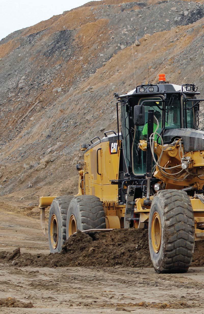 Introduction Enabling you to build and maintain haul roads to maximize mine-site productivity and lower your owning and operating cost. Contents Structures and Drawbar-Circle-Moldboard...4 Engine.