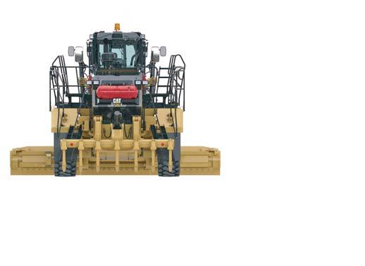 18M3 Motor Grader Specifications Dimensions All dimensions are approximate, based on standard machine configuration with 23.5R25 tires. 1 10 9 8 2 11 12 13 6 7 3 5 4 1 Height Top of Cab 3746 mm 147.