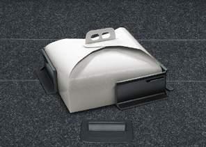 The luggage capacity can be enhanced thanks to a host of clever design features that