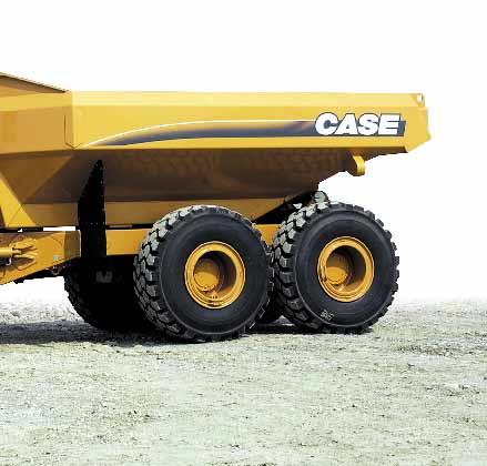 2 6 5 1 4 5 True independent front suspension provides the operator with a smooth ride, particularly noticeable on the unladen legs of a haul.