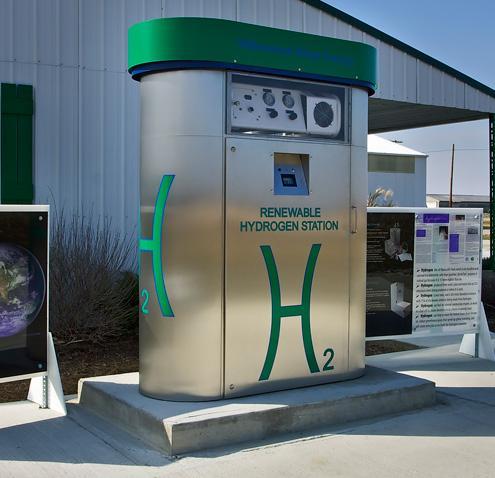Adamas: Hydrogen refueling station for fuel cell vehicles 5 H2 scooters and 2 small vehicles