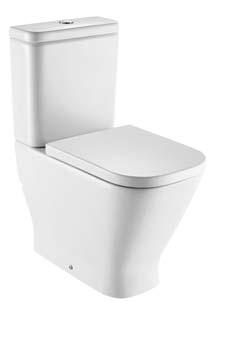 Accessories not available in Australia Rimless Technology With The Gap Rimless, Roca presents an entirely new approach to toilet suite design.