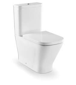 THE GAP 23 The Gap Close Coupled Back to Wall Toilet Suite Soft close seat Quick release seat for easy cleaning WELS 4 star, 4.5/3 ltr fl ush Average fl ush: 3.
