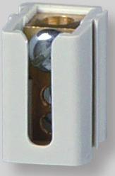 Wherever it is possible, use end caps to cover the ends of the interconnecting busbars.