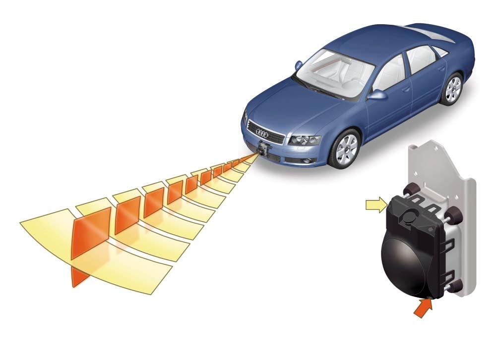 Setting procedure: Setting is performed on wheel alignment equipment. Refer to Workshop Manual for details.
