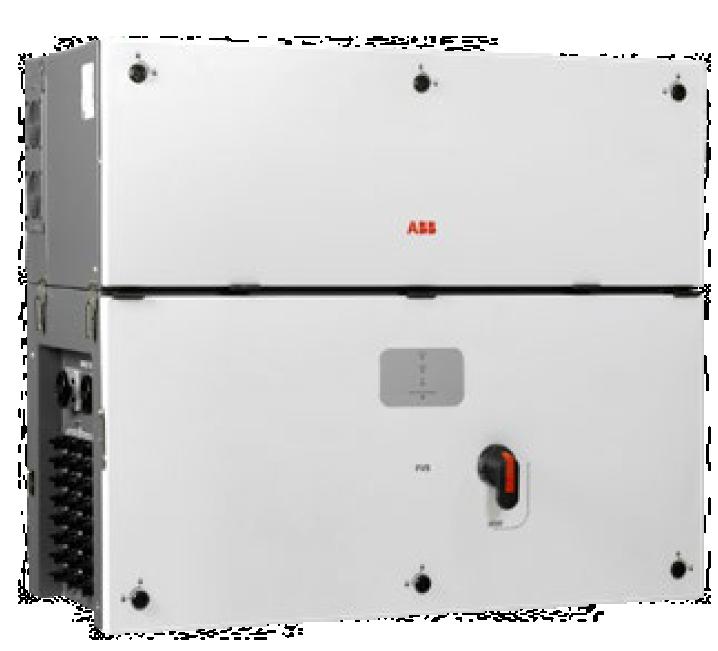 0 inverter is ABB s three-phase string solution for cost efficient large decentralized photovoltaic systems for both commercial and utility applications Has been designed with the objective to