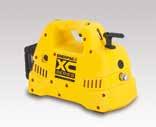 Cordless Hydraulic Pumps XC- Cordless Hydraulic Pumps The XC- cordless pump is ideal for jobs that require a combination of portability, speed, and safety.