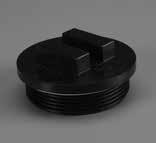 flush plug, black 100 552622 1-1/2 in. plug with O-ring, white 100 552624 1-1/2 in.