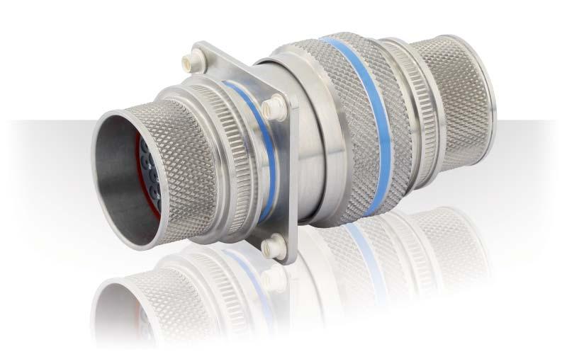 Description Stainless steel screw coupling connector designed for use in aviation engine harsh environments: - High vibration resistance - High temperature resistance 200 C / 260 C - Fire proof 1100