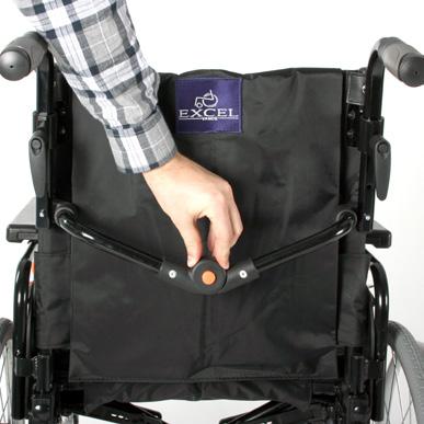 1 Folding and unfolding the wheelchair To fold or unfold the wheelchair, there are some steps you should follow.