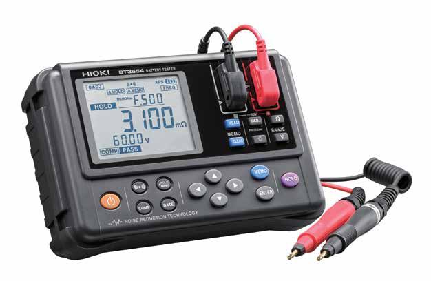 YSP-117 Conductance Tester The YSP-117 Yuasa conductance tester provides a simple method to screen the state-of-health of 1.2Ah to 55Ah Valve Regulated Lead Acid (VRLA) batteries.