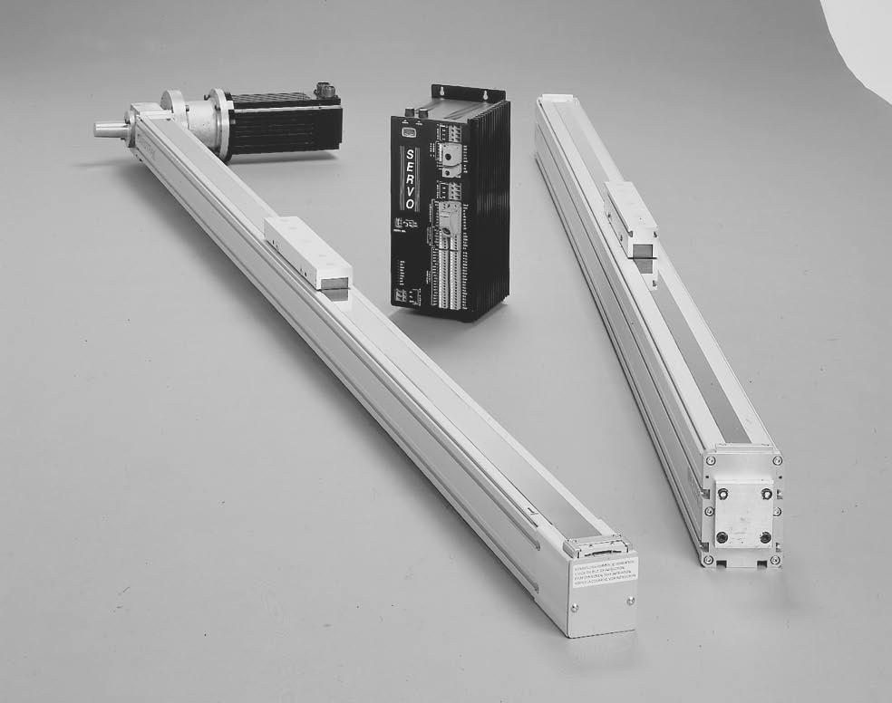 BDU - Series The BDU-Series is a belt driven guided linear motion system utilizing a tooth-profiled belt to control position of its moving carriage.