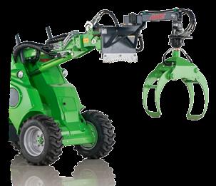 Forestry Timber grab Timber grab is an attachment that allows you to grab tree trunks, branches, wood waste, kerb stones etc. and transport them both lengthwise and crosswise.