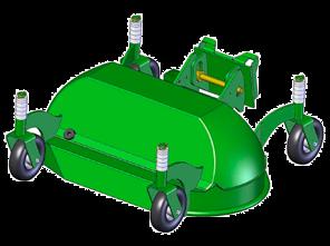 It is a mulching mower as standard, but can be transformed to rear ejecting type for increased power, when cutting higher grass.