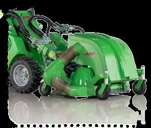 Renewed Groundcare Collecting lawn mower 1200 With the Avant collecting mower 1200 you can easily do the mowing and collect the clippings.