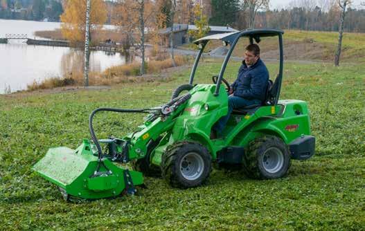 The most common applications for flail mower are places with taller vegetation like meadows, road banks, yard areas etc.