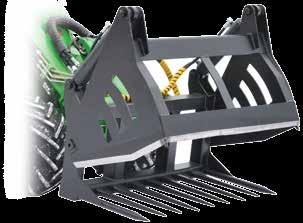 Farming and horse stables Silage block cutter Powerful and robust silage cutters with two hydraulic cylinders.